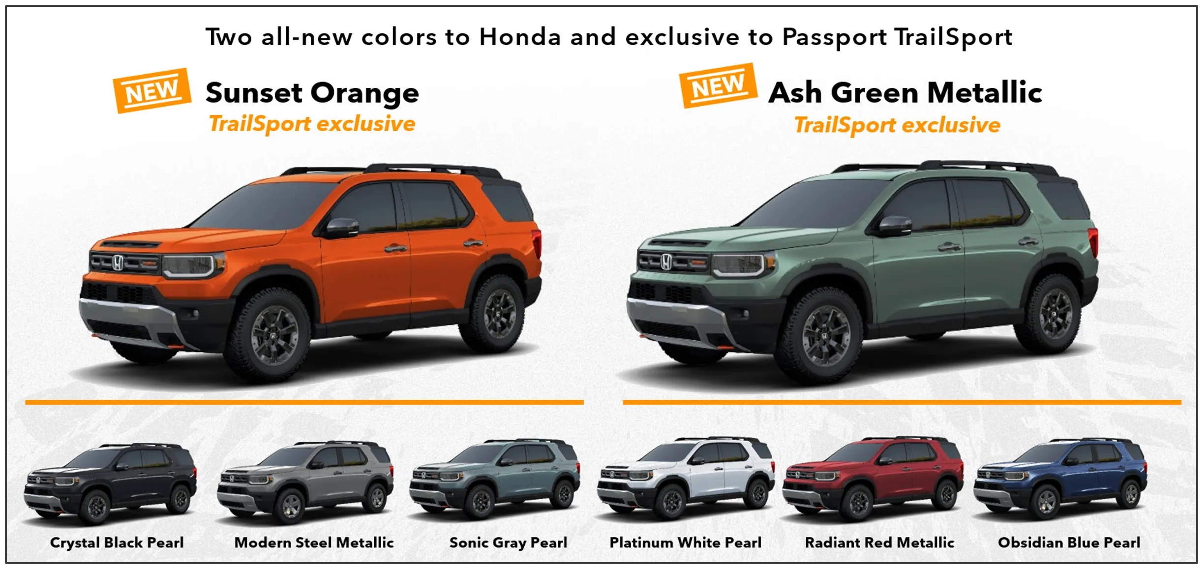 2026 honda passport trailsport colors 2026 honda passport trailsport colors