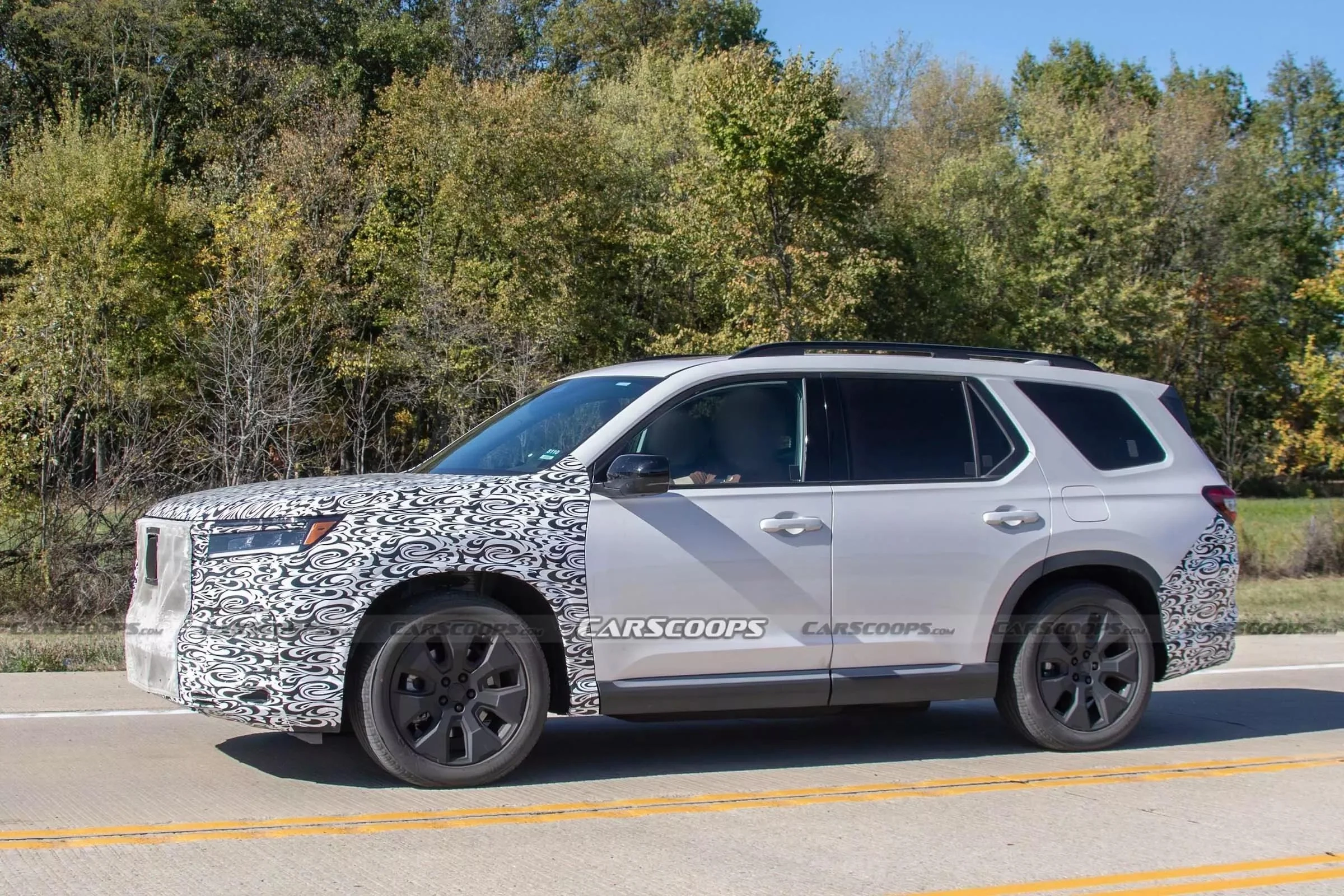 2026 Honda Pilot SPIED R hondapilot