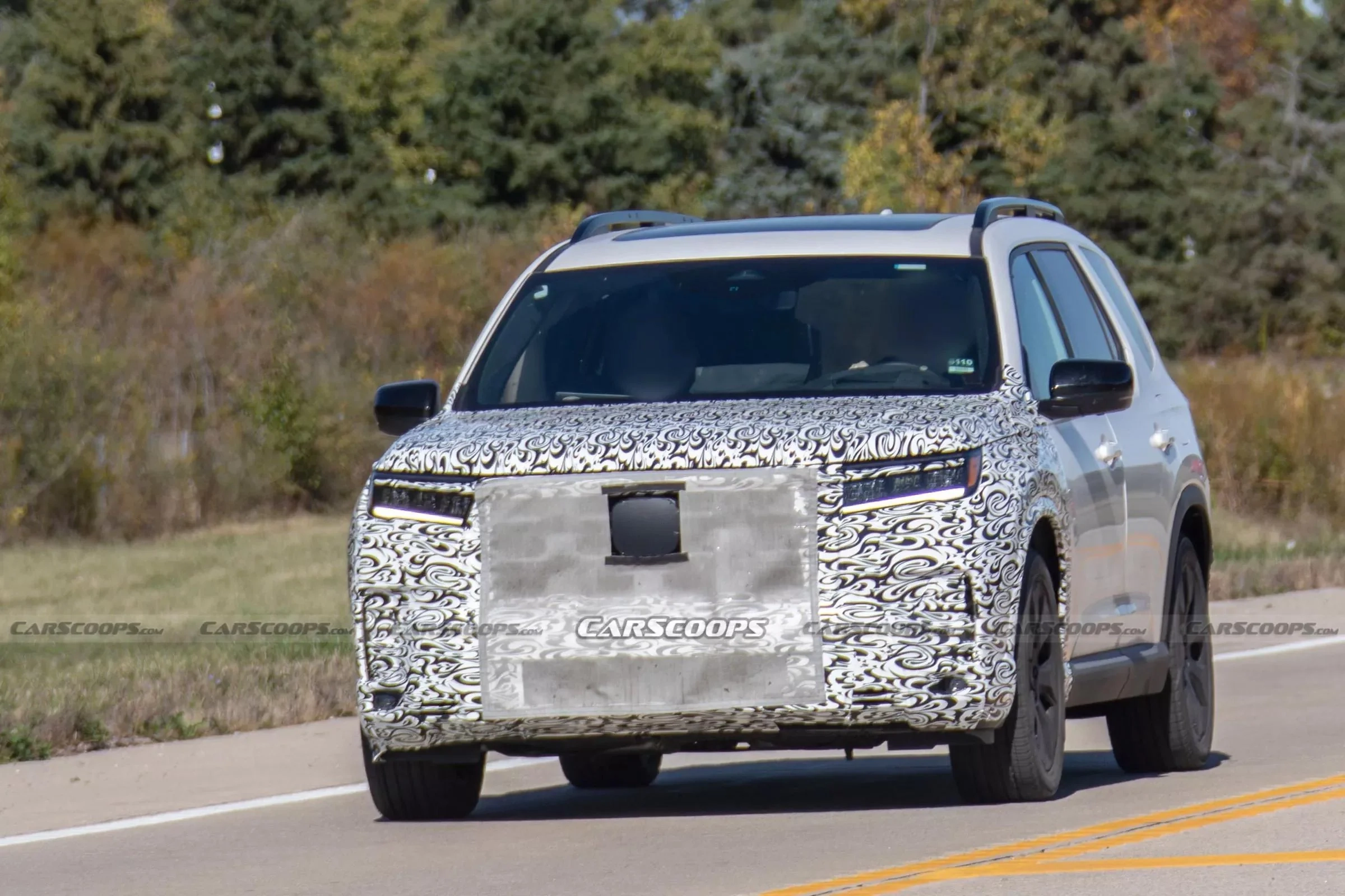2026 Honda Pilot SPIED R hondapilot