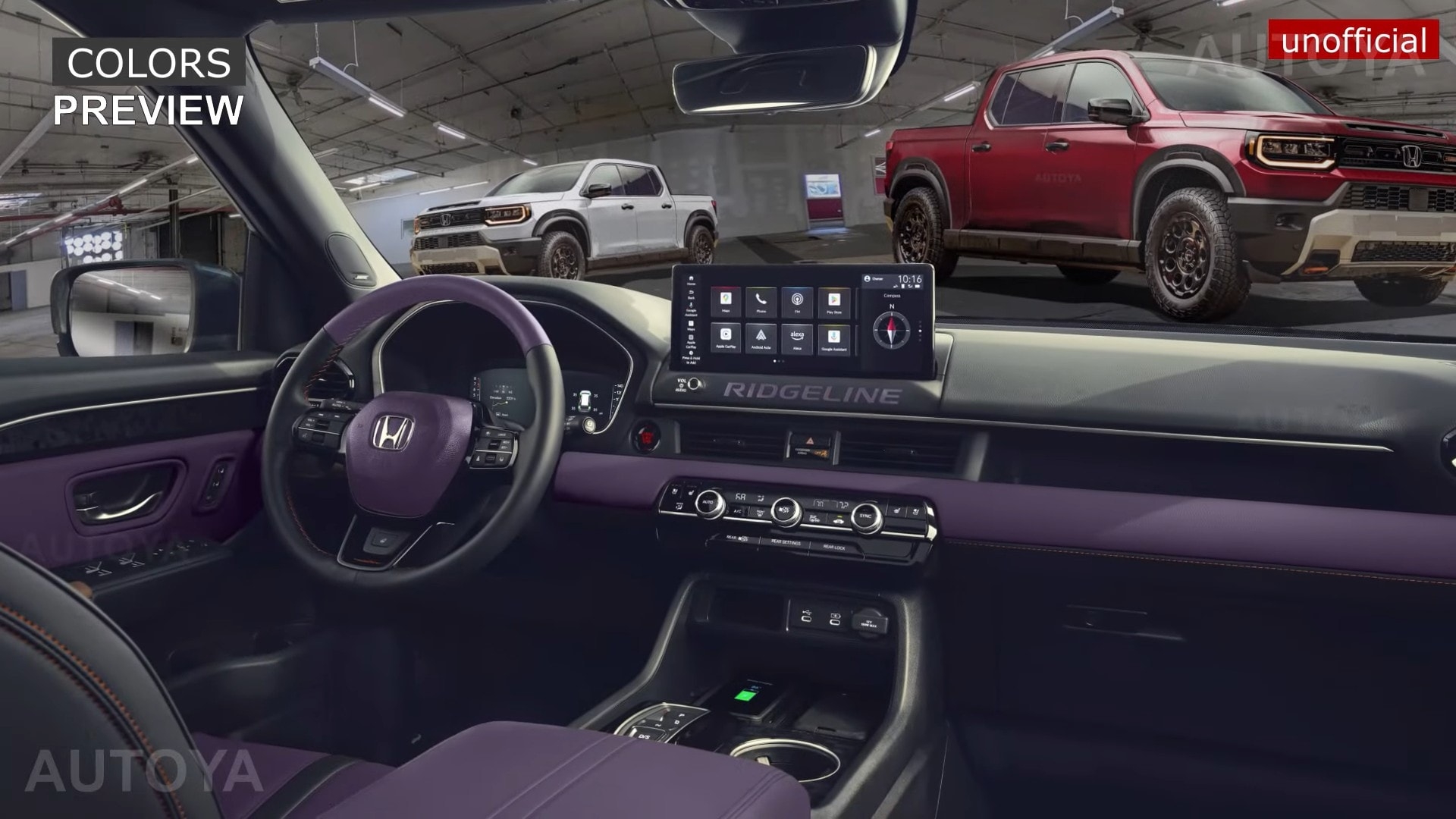 2026 honda ridgeline interior