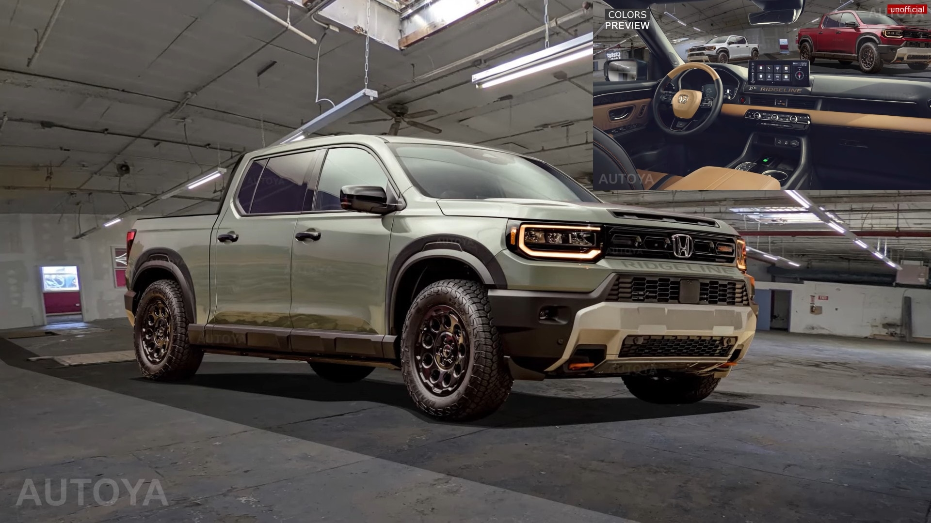 2026 Honda Ridgeline Gets Virtually Previewed Inside And Outside Complete With Ritzy Hues Autoevolution