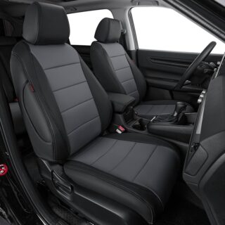 Amazon Coverdream HRV Seat Covers Custom Fit For 2026 2025 2024 2023 Honda HR V Sport LX Fully Covered Waterproof Leather Seat Protector SUV Cushions Accessories Full Set Black Gray Automotive