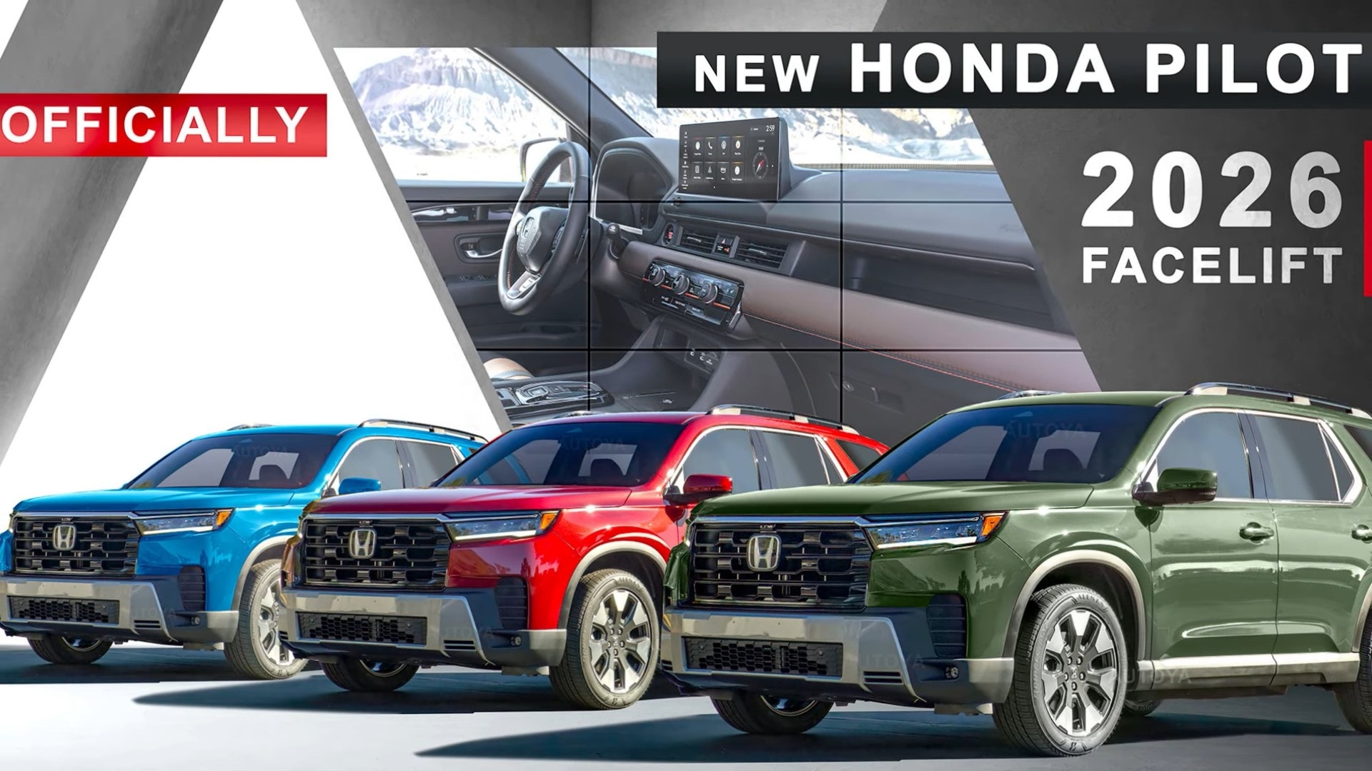 Fresh 2026 Honda Pilot Receives New Virtual Colors Both Inside And Outside Ahead Of LA Autoevolution Fresh 2026 Honda Pilot Receives New Virtual Colors Both Inside And Outside Ahead Of LA Autoevolution