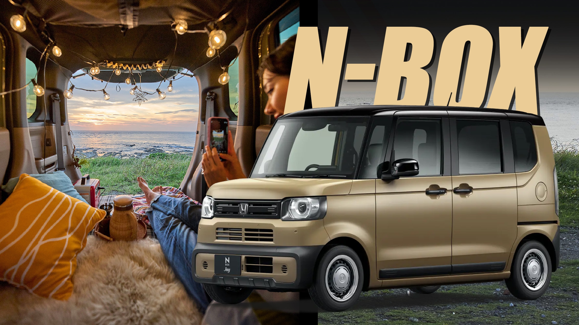 Honda N Box Joy Is A Tiny Van Ready For Camping Adventures Carscoops Honda N Box Joy Is A Tiny Van Ready For Camping Adventures Carscoops