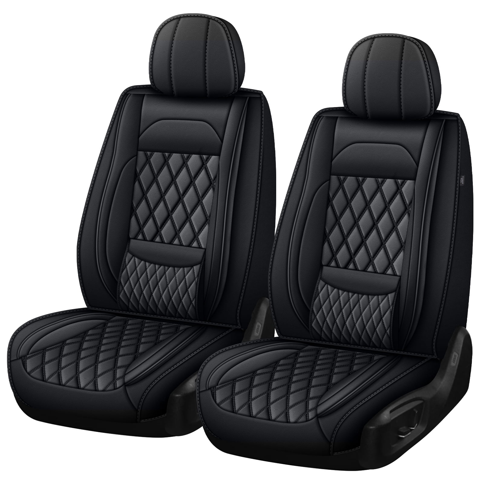 HQBQBUG Car Seat Covers Front Seats For Honda HRV 2016 2025 2026 Waterproof Durable Premium Leather Car Seat Protector Comfortable Anti Slip Stylish Sport Seat Cover Black 2 Seats Walmart HQBQBUG Car Seat Covers Front Seats For Honda HRV 2016 2025 2026 Waterproof Durable Premium Leather Car Seat Protector Comfortable Anti Slip Stylish Sport Seat Cover Black 2 Seats Walmart