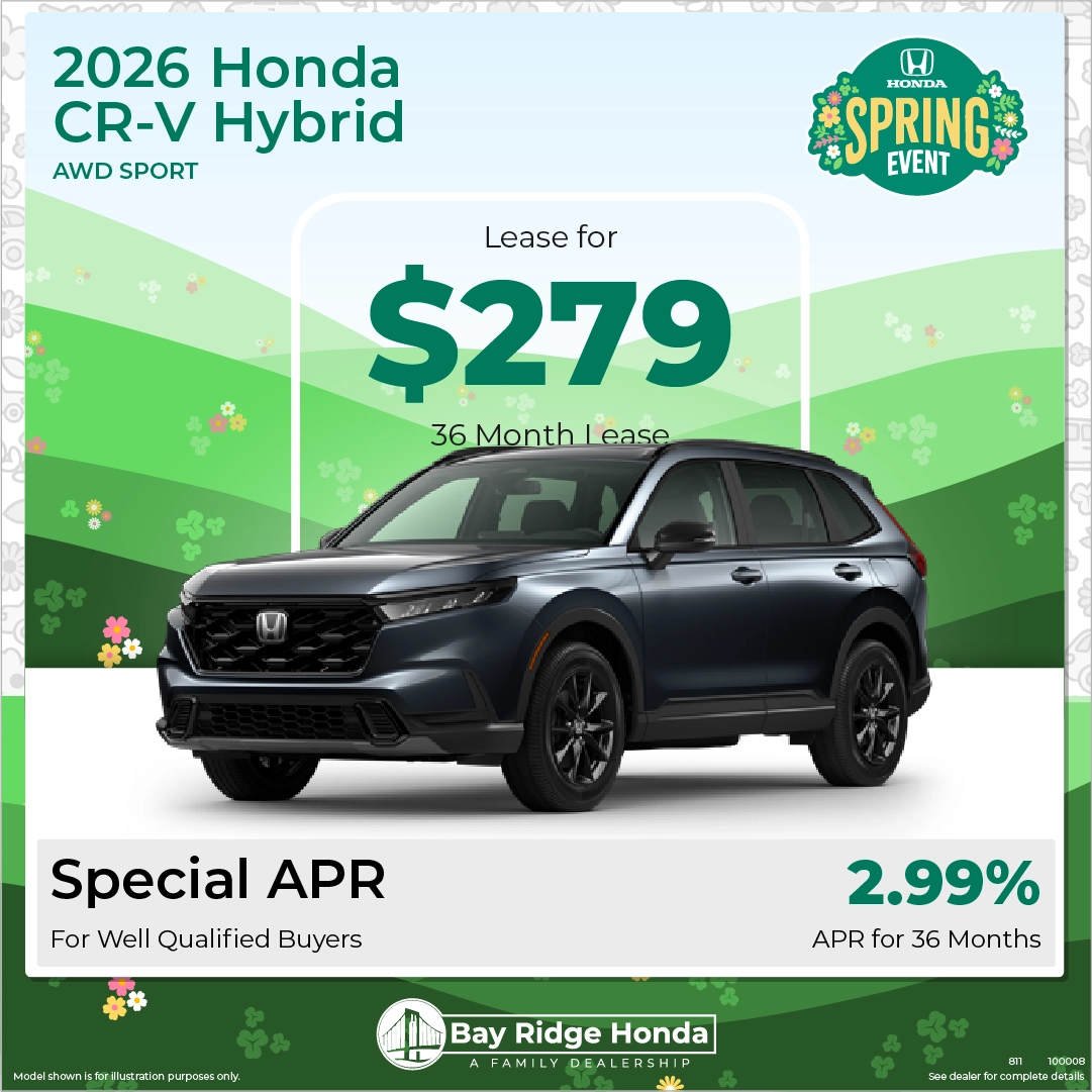 New 2026 Honda CR V Hybrid For Sale In Brooklyn Bay Ridge Honda