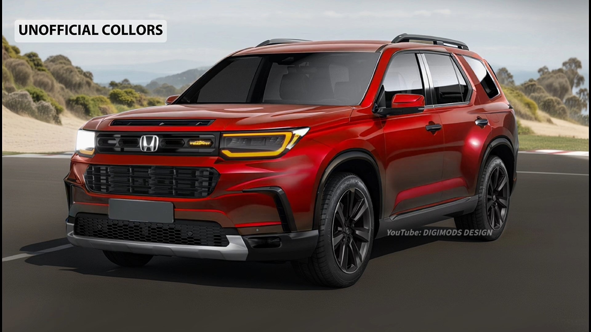 Rendering 2026 Honda Pilot TrailSport Quickly Follows The Footsteps Of All New Passport Autoevolution