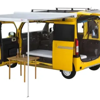 The Honda N Van Camper Packs Just The Bare Essentials