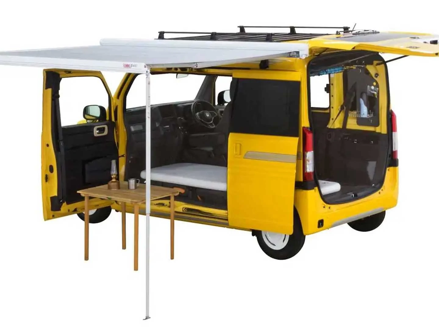 The Honda N Van Camper Packs Just The Bare Essentials The Honda N Van Camper Packs Just The Bare Essentials