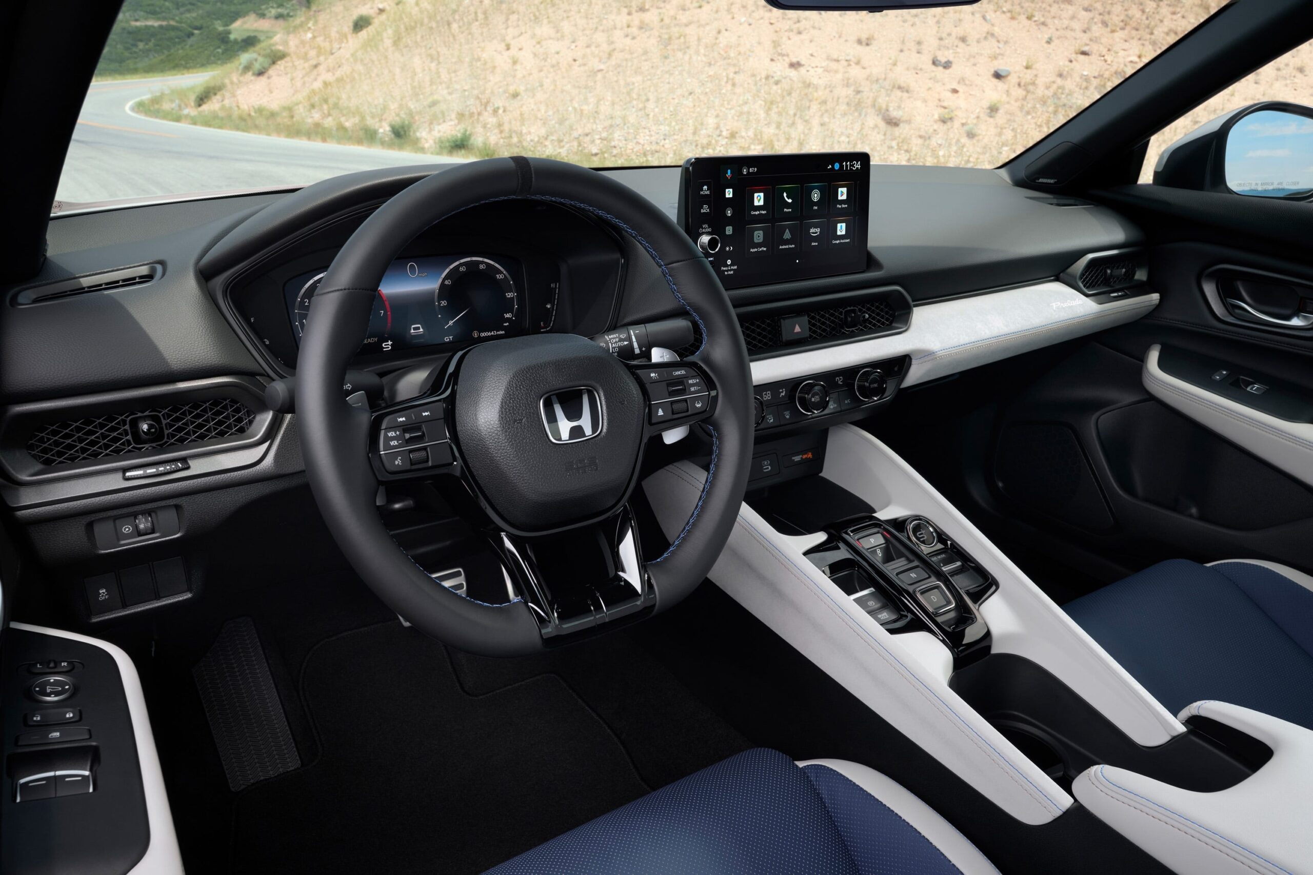 View Interior Photos Of The 2026 Honda Prelude